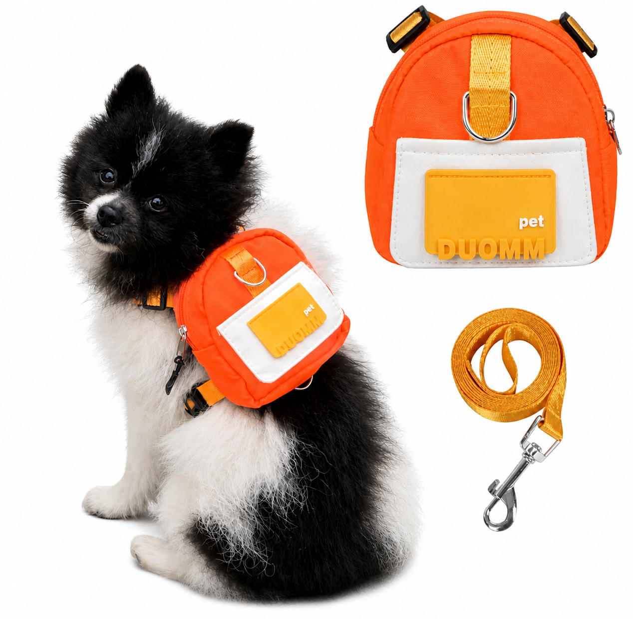 Sac A Dos Pour Chien Et Laisse Assortie