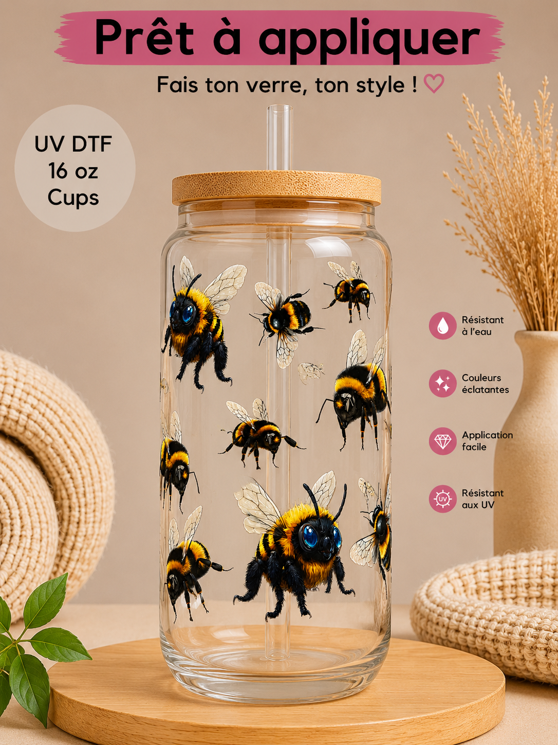 Plusieurs Abeilles /Bourdon 