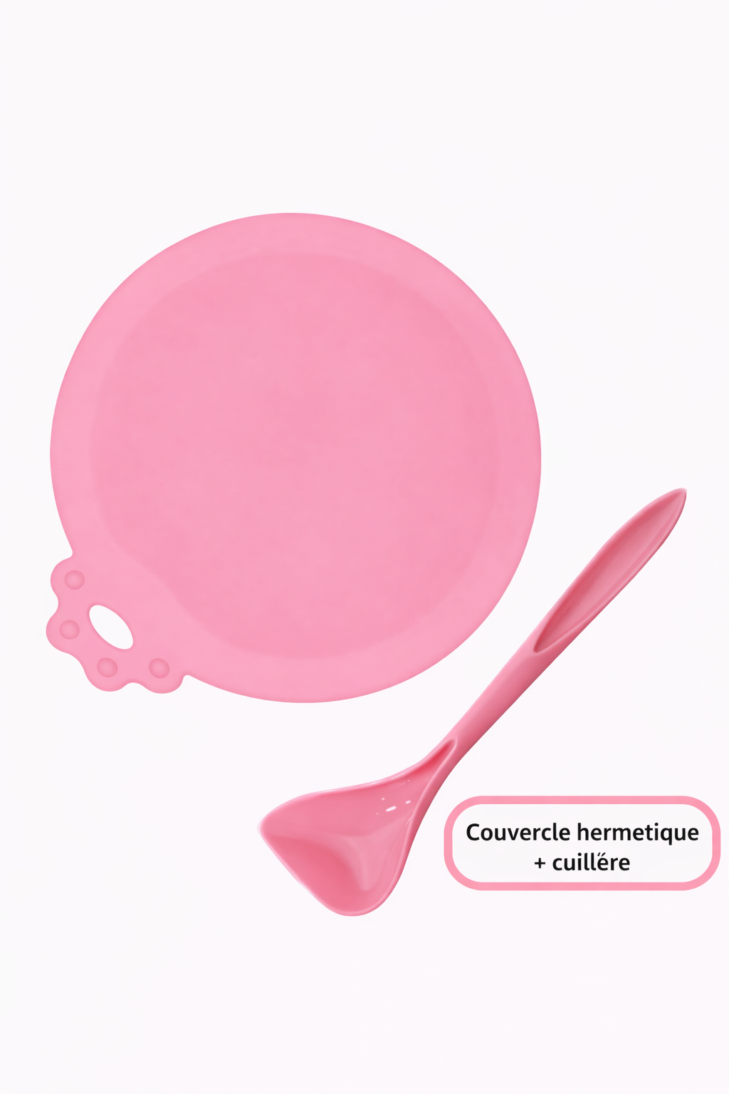 Couvercle Hermétique Boîte Chien & Chat + Cuillère Silicone 2 en 1 | Anti-Gaspillage & Anti-Odeur