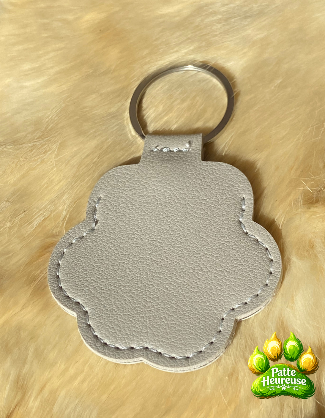 Porte-clé souvenir pour poils d’animal | Patte Heureuse